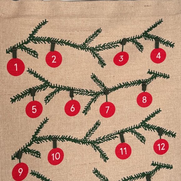 IKEA VINTERFINT Natural Advent calendar, 24 Loops - Picture 2 of 4